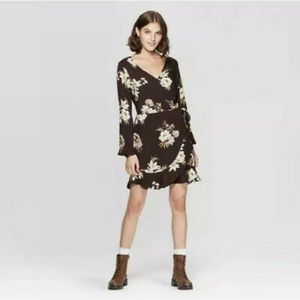 Xhilaration Floral Wrap Dress